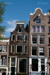 Amsterdam, Maisons le long des canaux