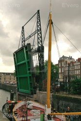 Amsterdam, Pont à bascule - Quartier Oude Zijde