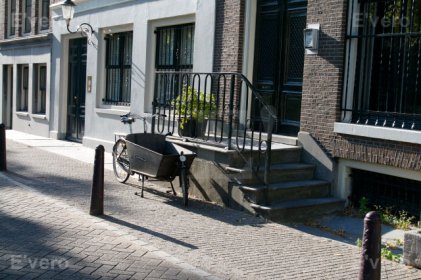 Amsterdam, Vélo avec remorque à l'avant