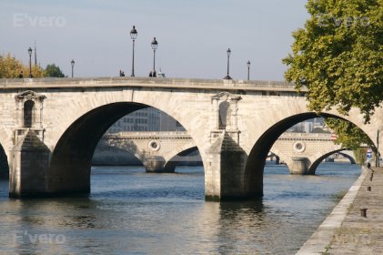 Pont Marie et pont Louis Philippe